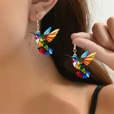 Acrylic hummingbird earrings for sale  Rochester