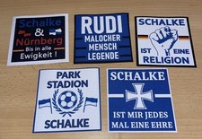 Schalke fan aufnäher gebraucht kaufen  Allenfeld, Boos, Hargesheim