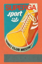 Adesivo sticker vintage usato  Italia