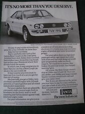 Lancia italian car for sale  BRISTOL