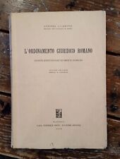 Antonio guarino ordinamento usato  Napoli