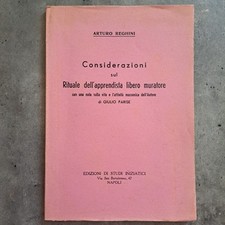 Arturo reghini considerazioni usato Arturo reghini considerazioni usato  Firenze
