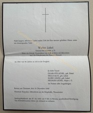 Rig sterbebekundung general gebraucht kaufen  Raubling