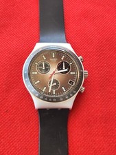 Usado, Relógio masculino AG 2001 SWATCH Irony cronógrafo quartzo _3724 comprar usado  Enviando para Brazil