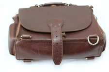 Leather saddleback bag for sale  LITTLEBOROUGH