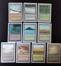 Usado, P.R.X. mtg Magic dual lands set Volcanic, Tropical, Tundra, Bayou etc comprar usado  Enviando para Brazil