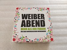 Weiberabend kartenspiel spiel gebraucht kaufen  Winsen