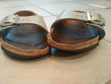 Birkenstock madrid silber gebraucht kaufen  Hochstadt