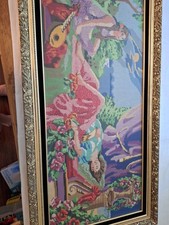 Framed vtg colorful for sale  Centerville