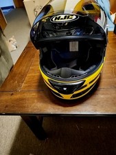 Yellow hjc victory for sale  Reading