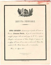 Invito funebre novi usato  Alessandria