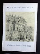 1959 1960 teatro usato  Vittuone