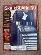 TransWorld Skateboarding July 1999 Issue Argo Saari Amateur Blowout comprar usado  Enviando para Brazil