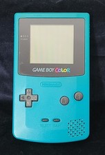 Nintendo Game Boy Color - Consola de juegos portátil. Verde azulado, probado y funciona! segunda mano  Embacar hacia Mexico