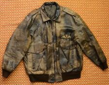 RAF, Vintage Oryginalna męska skórzana kurtka, rozmiar 16, Dorosły Large, używany na sprzedaż  PL
