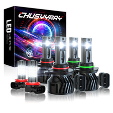 Kit combo de faróis de LED com lâmpadas de neblina para Honda Civic 2006-2015 -6x 6000K comprar usado  Enviando para Brazil