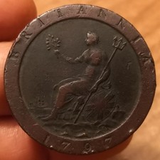 Moneta penny 1797 usato  Olbia