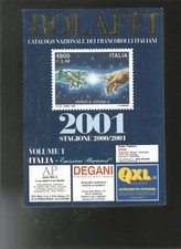 Cataloghi bolaffi 2001 usato  Tavernole sul Mella