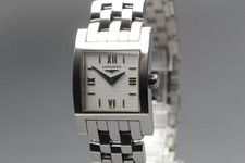 【Perto de Estado Perfeito】 Longines Dolce Vita L5.166.4 Mostrador Branco Qz Relógio Suíço Feminino JAPÃO comprar usado  Enviando para Brazil