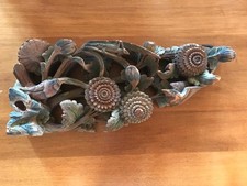 Painel de madeira chinês antigo esculpido à mão com pássaros e flores arte CofA, usado comprar usado Painel de madeira chinês antigo esculpido à mão com pássaros e flores arte CofA, usado comprar usado  Enviando para Brazil