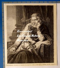 Charlemagne portrait tableau d'occasion  Beaumont-de-Lomagne