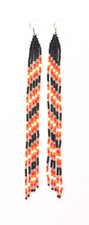 Brincos de contas longas, brincos coloridos boho chic, joias fofas de contas de sementes, usado comprar usado  Enviando para Brazil
