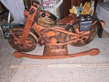 Wood motorcycle rocking for sale  New Ringgold