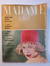 Madame zeitschrift dezember gebraucht kaufen  München