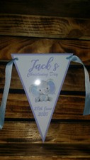 Personalised boy christening for sale  THETFORD