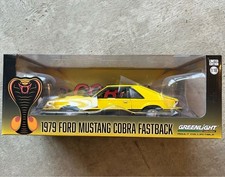 Carro miniatura Ford Mustang Cobra 1979 COBRA FASTBACK muscle car amarelo comprar usado  Enviando para Brazil