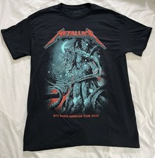 Usado, CAMISA POP UP SHOP OFICIAL METALLICA TAMPA BAY FLORIDA 2025 M72 2025 L GRANDE comprar usado  Enviando para Brazil