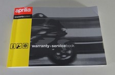 Scheckheft serviceheft aprilia gebraucht kaufen  Jever