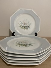 Assiettes plates octogonales d'occasion  Villefranche-sur-Saône