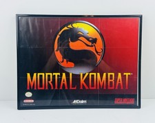 Vintage Super Nintendo Mortal Kombat 1 Jogo SOMENTE PÔSTER - SNES Emoldurado comprar usado Vintage Super Nintendo Mortal Kombat 1 Jogo SOMENTE PÔSTER - SNES Emoldurado comprar usado  Enviando para Brazil