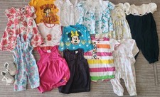 PACOTE Vintage de Roupas para Bebê Menina Soze 0 a 2T comprar usado  Enviando para Brazil
