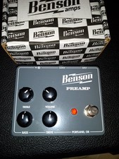 Benson amps preamp for sale  Dallas