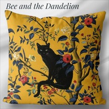 Black cat floral for sale  BASILDON