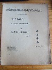 Partition violoncelle piano d'occasion  La Baule-Escoublac