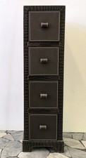Mobiletto cassettiera ecopelle usato  Milano