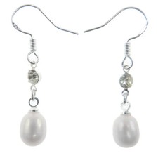 Boucles oreilles perle d'occasion  Épinay-sur-Orge