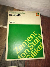 Ddr baustoffe wissensspeicher gebraucht kaufen  Wurzen