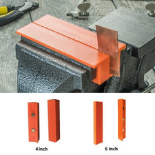 2* Almohadillas de mandíbula de vicio de banco naranja excelentes accesorios de molino y accesorios de prensa de taladro segunda mano  Embacar hacia Mexico