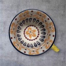 Caneca de café Anthropologie Elka Ayaka floral com alça torcida e pedestal com pés comprar usado Caneca de café Anthropologie Elka Ayaka floral com alça torcida e pedestal com pés comprar usado  Enviando para Brazil