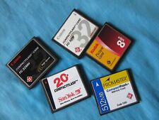 Five compact flash for sale  USA