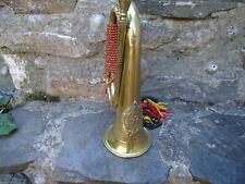 Bugle brass military for sale  TORQUAY