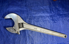 Chave ajustável Crescent 15" cabo cônico, acabamento cromado, largura da boca 1 7/8" comprar usado  Enviando para Brazil