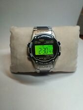 Relógio digital Timex Atlantis masculino 100 preto/cinza multifuncional quartzo indiglo 8" comprar usado  Enviando para Brazil