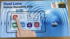 Dashcam dual cameras for sale  HAILSHAM