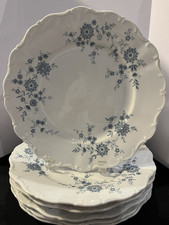 "4 platos de cena Christina de 10,5"" azul bávaro Seltmann Weiden Bavaria con Alemania" segunda mano  Embacar hacia Mexico