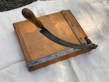 Vintage guillotine cutter for sale  GLOSSOP